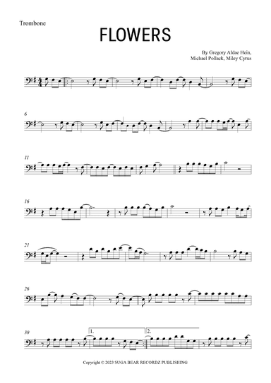 Flowers (arr. Gabriel Oliveira)