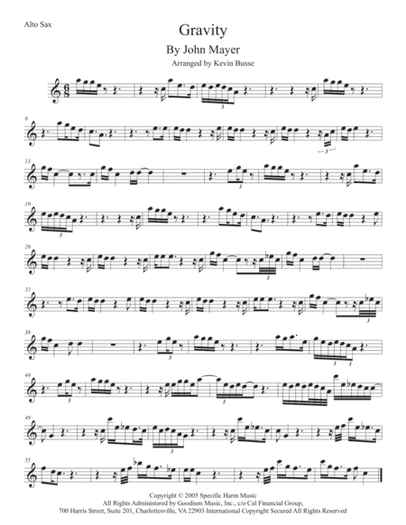 Gravity (arr. Kevin Busse)
