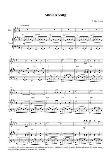 Annie's Song (arr. André Alberto Santos)