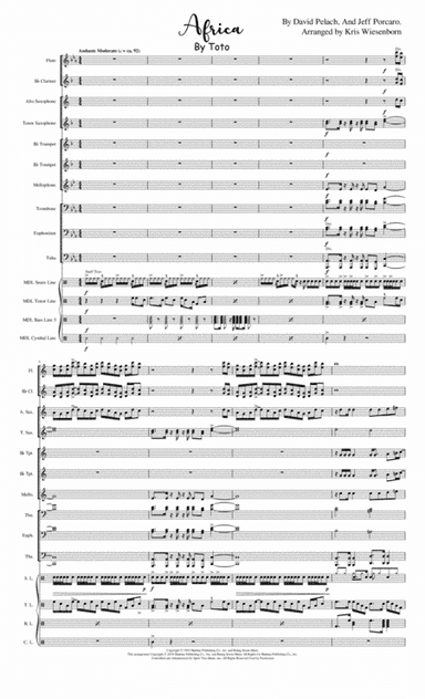 Africa (arr. Kristopher Wiesenborn)