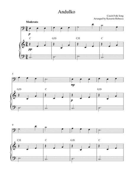 Andulko (arr. Kaiserin Rebecca)