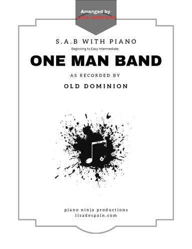 One Man Band (arr. Lisa DeSpain)