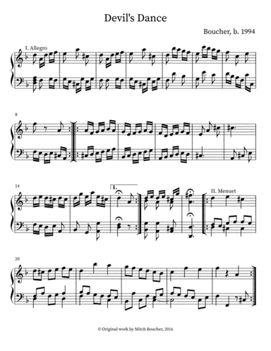 Devil's Dance in D Minor