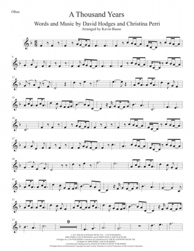 A Thousand Years (arr. Kevin Busse)