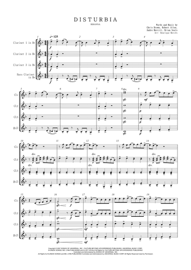 Disturbia (arr. Henrique Mercês)