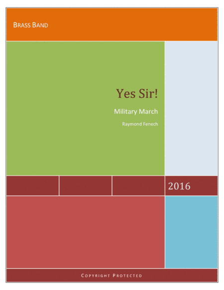 Yes Sir! (Military March - Brass Band)