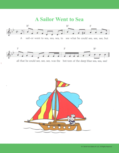 A Sailor Went to Sea (arr. Hal Wright)
