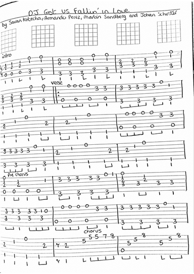 Dj Got Us Fallin' In Love (arr. Alan Oliver)