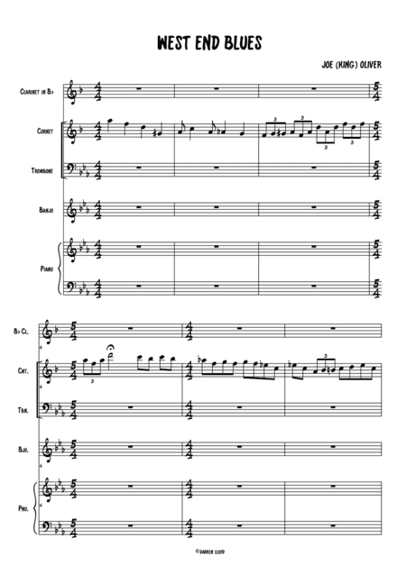 West End Blues (arr. Darren Lloyd)
