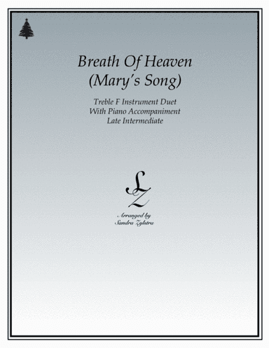 Breath Of Heaven (Mary's Song) (arr. Sandra Zylstra)