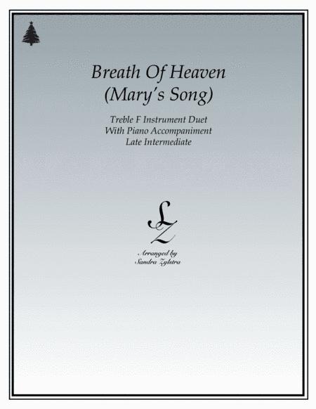 Breath Of Heaven (Mary's Song) (arr. Sandra Zylstra)