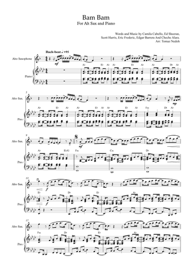 Bam Bam (arr. Tomaž Nedoh)
