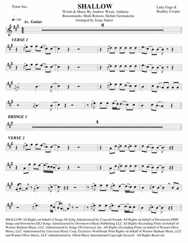 Shallow (arr. Jorge Juárez)