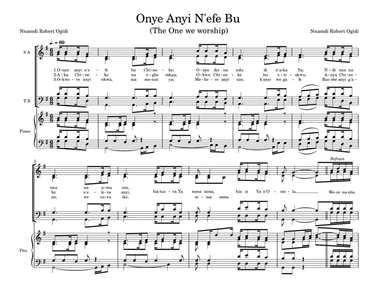 Onye Anyi N'efe Bu