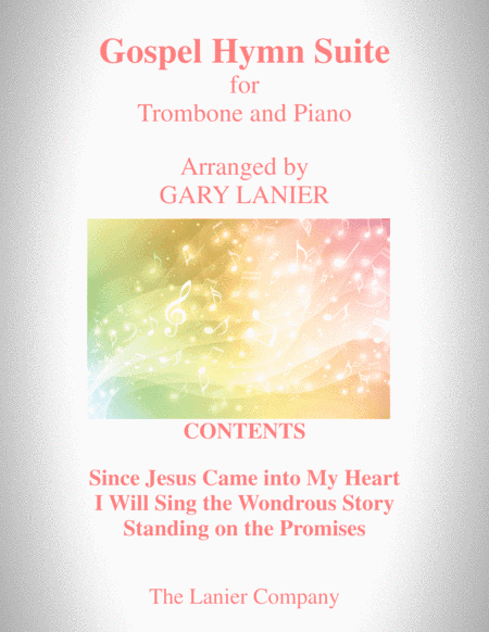 GOSPEL HYMN SUITE (For Trombone & Piano with Score & Trombone Part) (arr. Gary Lanier)