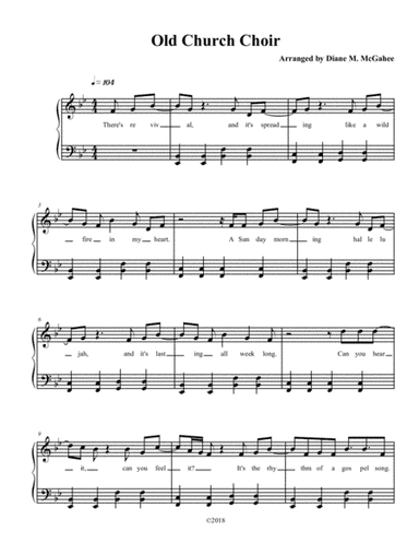 Old Church Choir (arr. Diane M. McGahee)