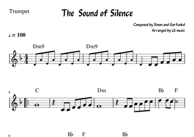 The Sound Of Silence (arr. Lkmusic)
