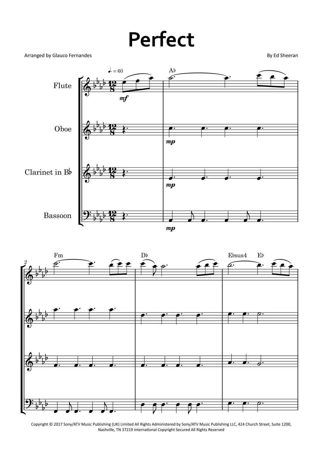 Perfect (arr. Glauco Fernandes)