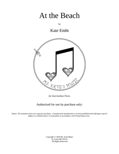 At the Beach (Intermediate Piano)