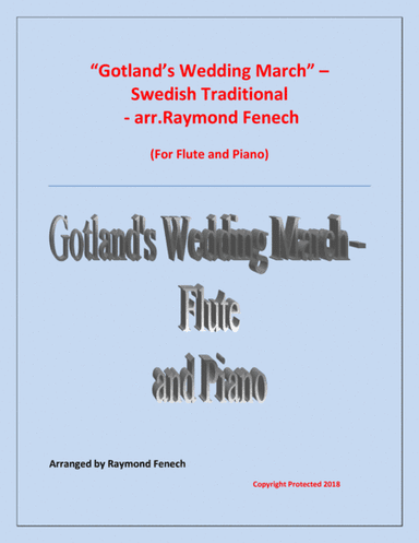Gotland's Wedding March - Traditional - Flute and Piano (arr. Raymond Fenech)