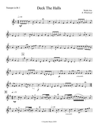 Deck The Halls (arr. R. Whitehead)