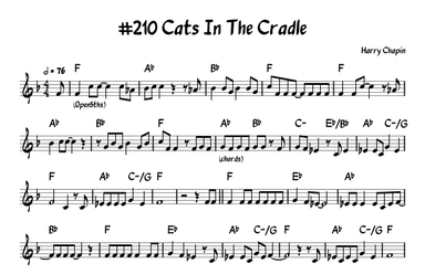 Cats In The Cradle (arr. John Fries)
