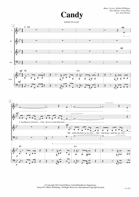 Candy (arr. Jetse Bremer)