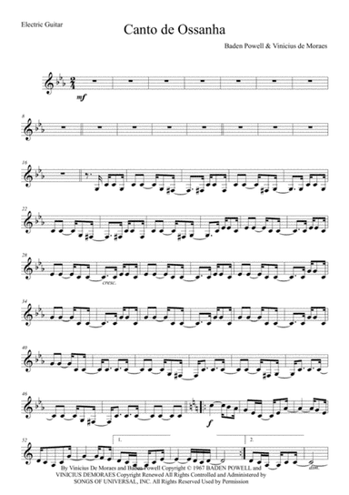 Canto De Ossanha (arr. Anderson Quevedo)