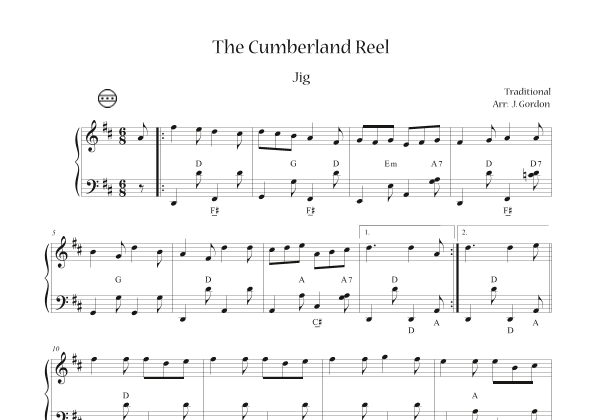 The Cumberland Reel (arr. Julia Gordon)