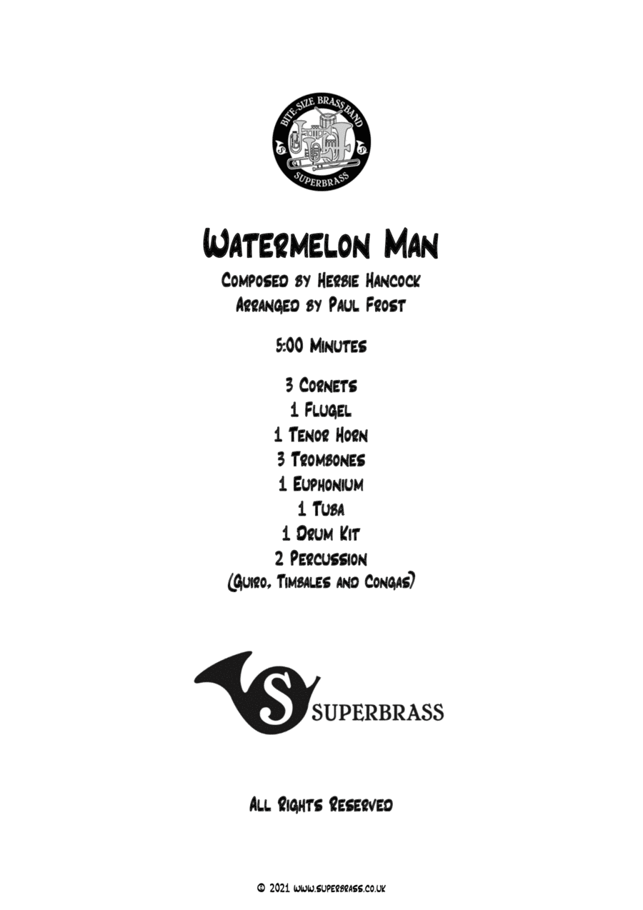 Watermelon Man (arr. Paul Frost)