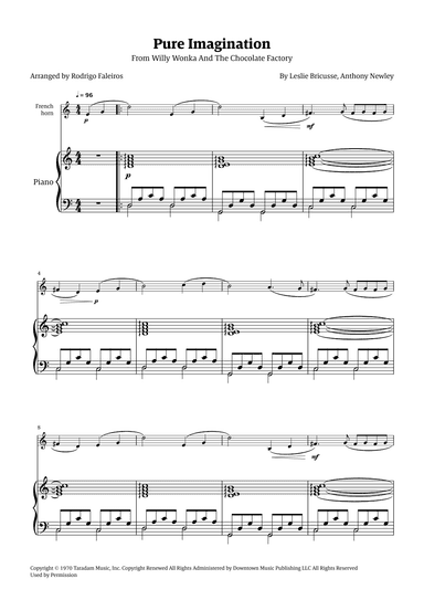 Pure Imagination (arr. Rodrigo Faleiros)