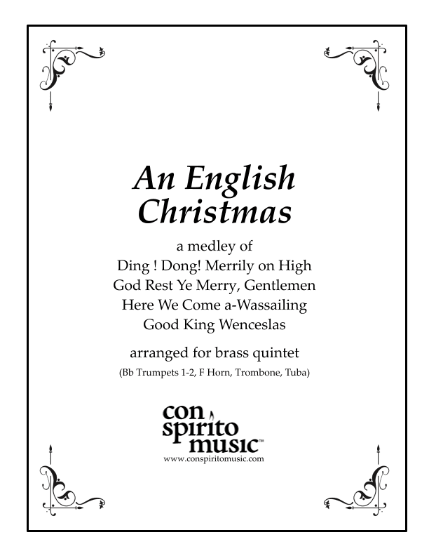 An English Christmas - brass quintet (arr. Todd Marchand (ASCAP))