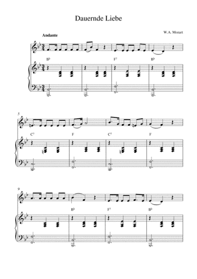Dauernde Liebe (arr. Kaiserin Rebecca)