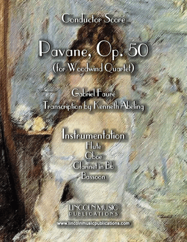 Faure - Pavane, Op. 50 (for Woodwind Quartet) (arr. Kenneth Abeling)