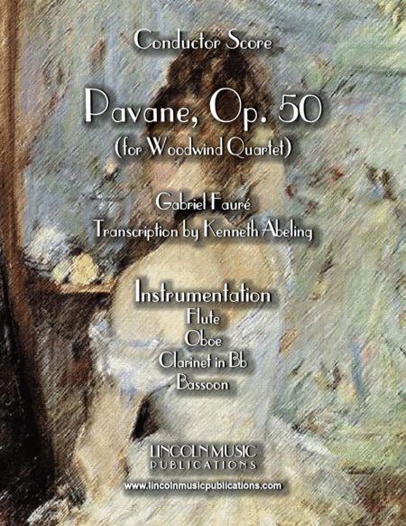 Faure - Pavane, Op. 50 (for Woodwind Quartet) (arr. Kenneth Abeling)