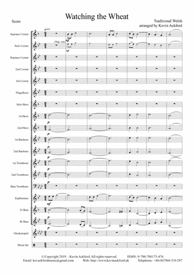 Watching The Wheat (arr. Kevin Ackford)