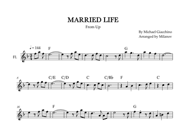 Married Life (arr. Milanov)