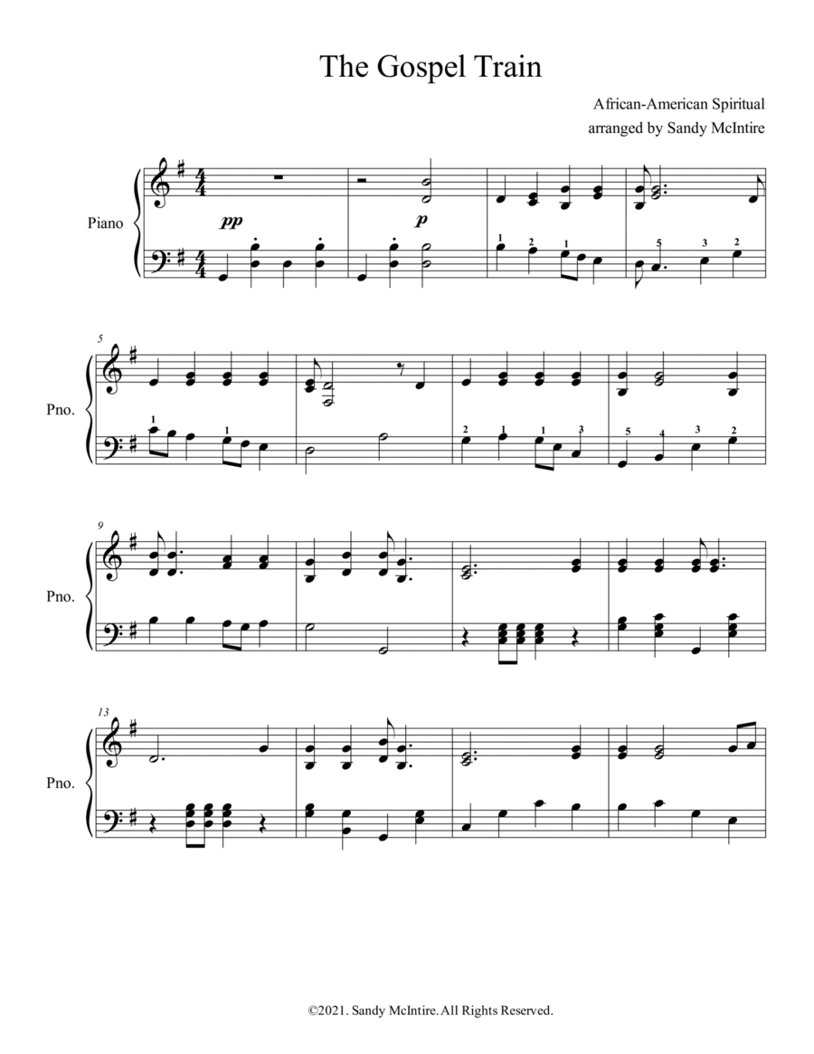 The Gospel Train (arr. Sandy McIntire)