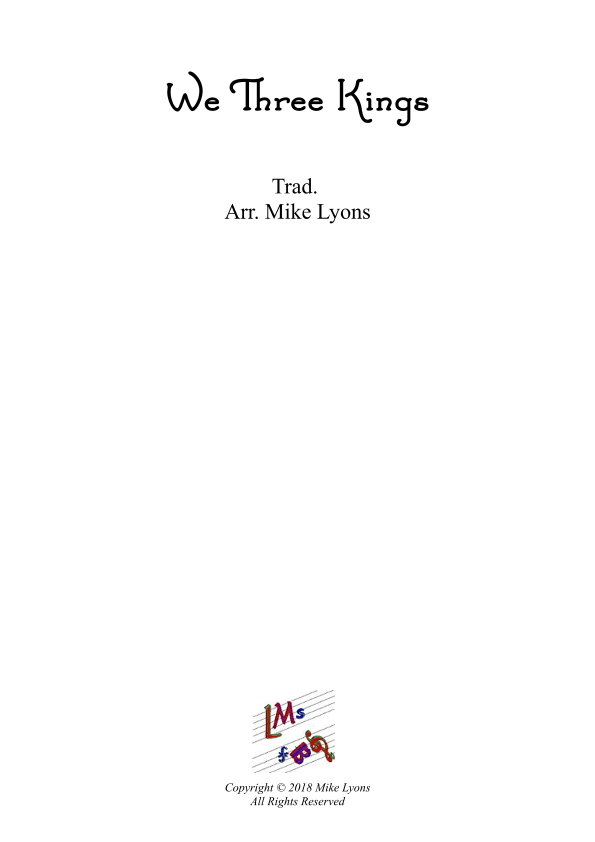 Brass Band - We Three Kings of Orient Are (arr. Mike Lyons)