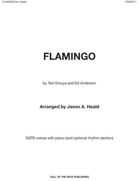 Flamingo (arr. Jason A. Heald)
