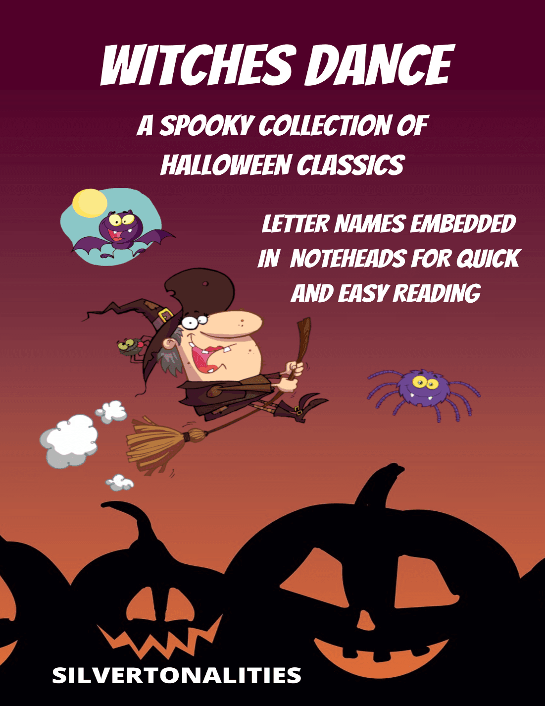 The Witches Dance Halloween Classics for Easy Piano (arr. SilverTonalities)