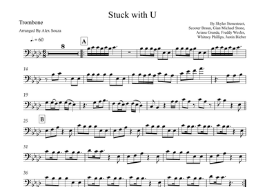 Stuck With U (arr. Alex Souza)