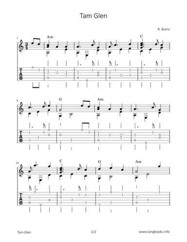 Tam Glan (arr. Bettina Schipp)