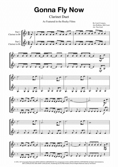 Gonna Fly Now (arr. Tim Curd)