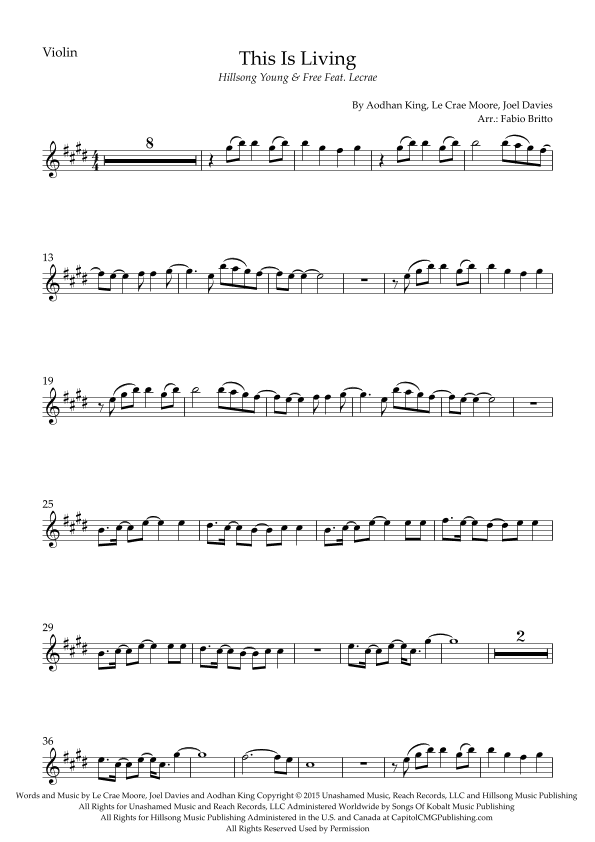 This Is Living (arr. Fabio Britto)
