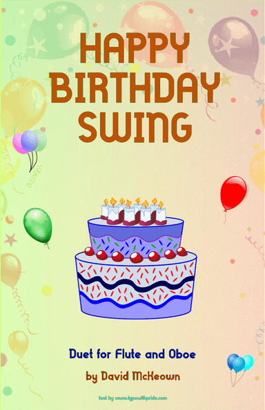 Happy Birthday Swing, for Flute and Oboe Duet (arr. David McKeown)