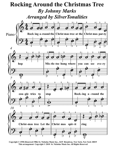 Rockin' Around The Christmas Tree (arr. SilverTonalities)