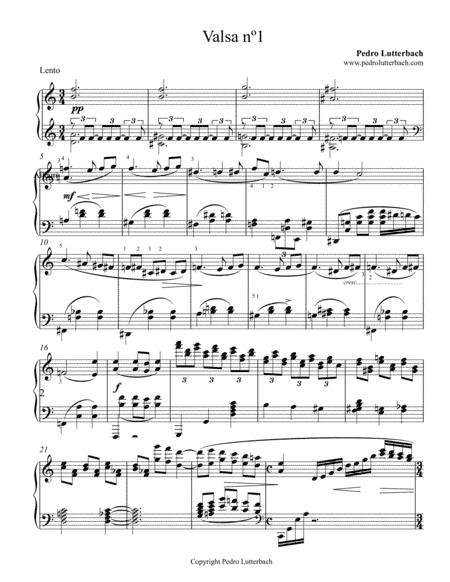 Valsa nº1 (Waltz nº1)
