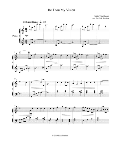Be Thou My Vision (arr. Rick Barham)