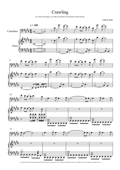 Crawling (arr. André Laitano)